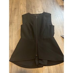 BCBG peplum top